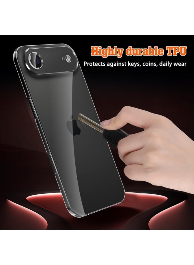 موز 2 Pack Full Cover Back Screen Protector for iPhone 17 Pro Max/17 Pro/17 Air/17, Soft Hydrogel Film, HD Clear Protective Film Back &Side (iPhone 17) - Image 4